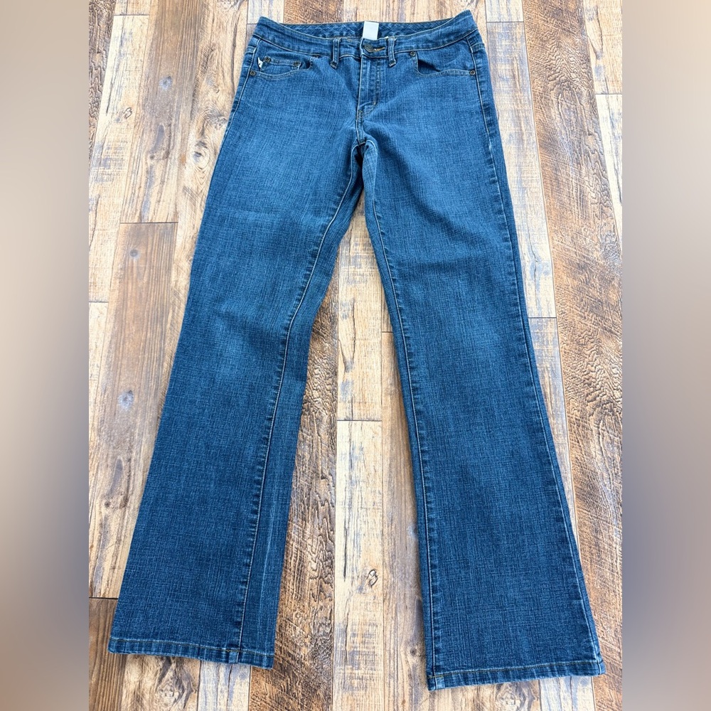 Bobbie Brooks Women’s Stretch Boot Cut Denim Jeans, Size 6 Medium Wash